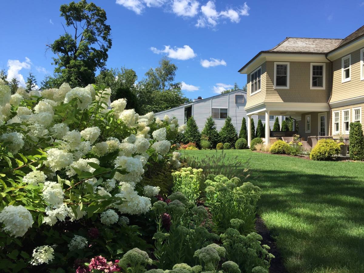 Greenwich Formal Landscape Design PetrowGardens Fairfield County, CT
