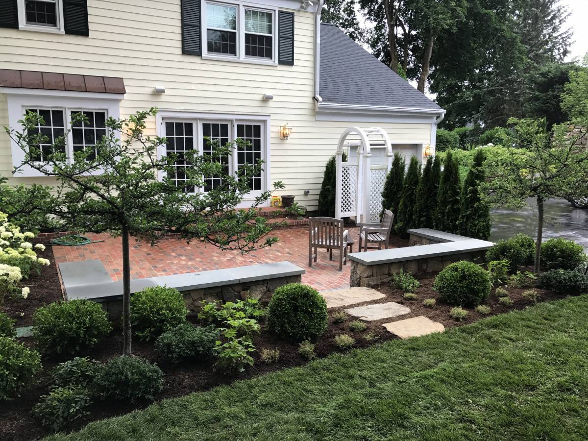 New Canaan Hideaway Landscape Design PetrowGardens Fairfield