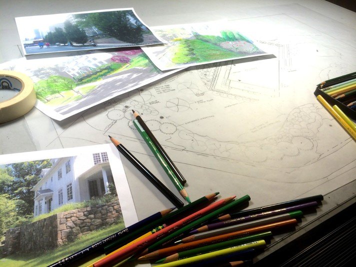 Landscape design serving Fairfield, Westport, Wilton, Weston, New Canaan, Norwalk,  Stamford, Darien, Greenwich, Cos Cob, Riverside,  Ridgefield, Rowayton,  Easton